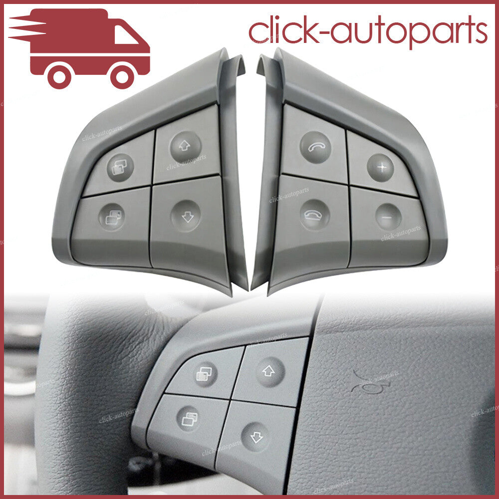 ya 13 2X Steering Wheel Control Switch 4 Button Gray for Mercedes-Benz W164 W251 W245