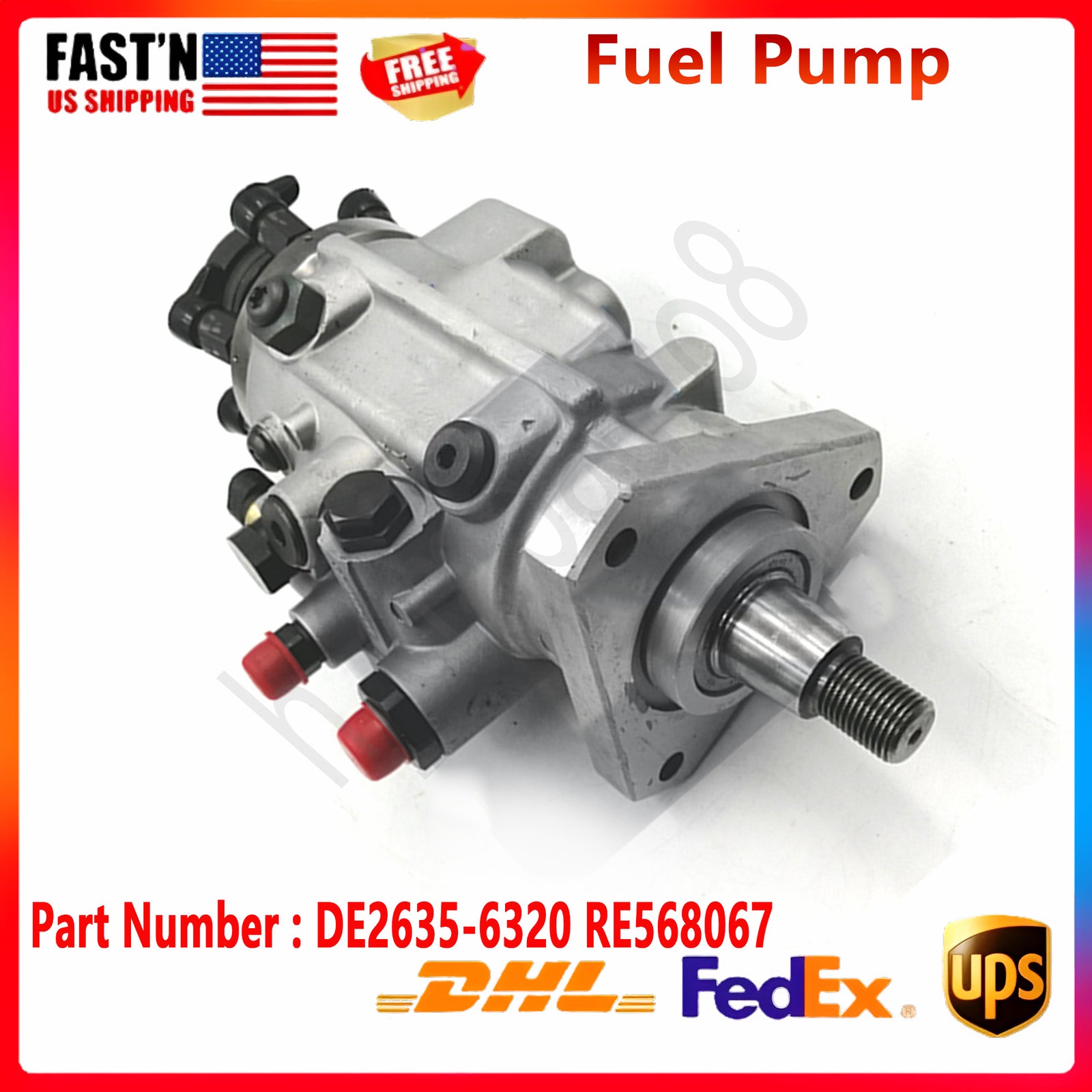 ya 27 7.2 Fuel Injection Pump DE2635-6320 RE568067 For Stanadyne John Deer 6068D 06320