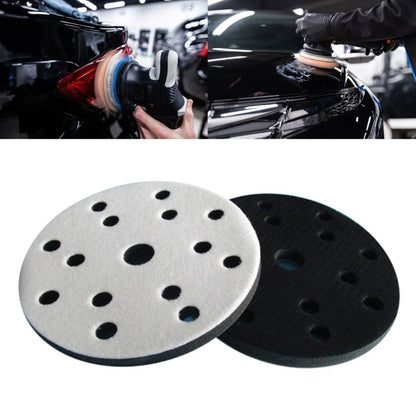 ya 14 2Pieces 150mm Flexible Interfaces Pad for Surfaces Polishing 15Hole Design