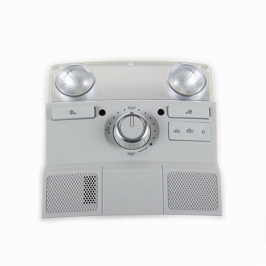 ya 1 6.30 Gray Rear Interior Roof Reading Light Knob Chrome Fit for VW for Golf 2004--2013