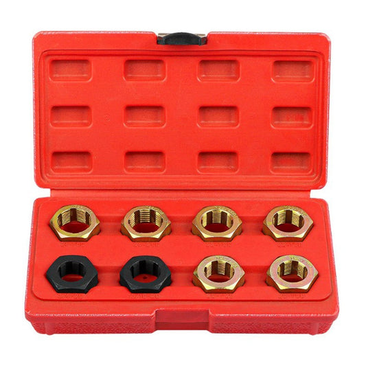 ya 14 Convenient Storage and Transport Axle Spindle Rethreading Tool Set with Case