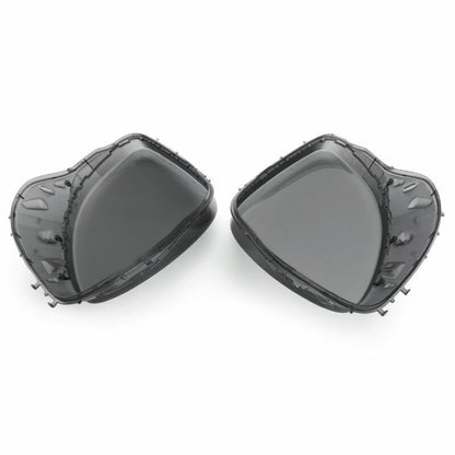 ya 1 8.12 baidi Headlight Replacement Lens Driver Passenger L&R PAIR Smoke Fit Corvet C6 05-2013