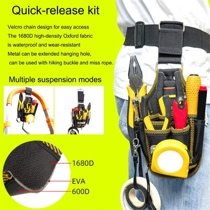 ya 26 Tool Pouch for Electrician Carpenter Organizer Pocket Attachment Tool Bag