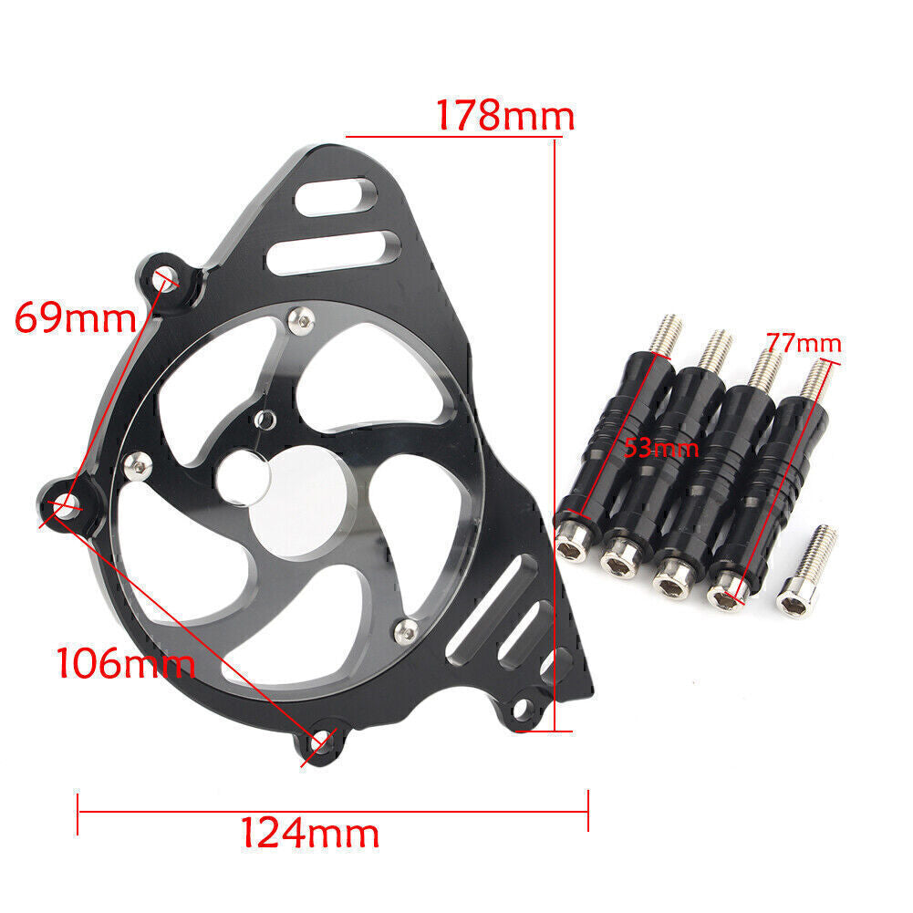 ya 5 8.7 Front Chain Sprocket Cover Protector CNC Fit for Kawasaki Z1000 2010-2017 Motorcycle