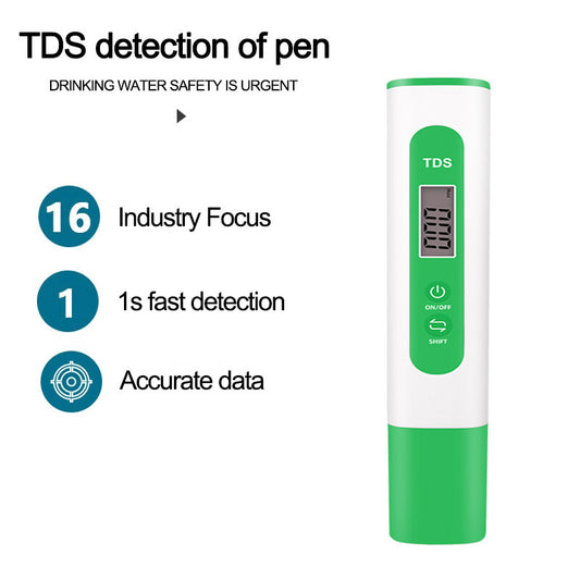 ya 26 Digital LCD TDS EC Meter PH Tester Aquarium Hydroponic Water Monitor PH Test Pen