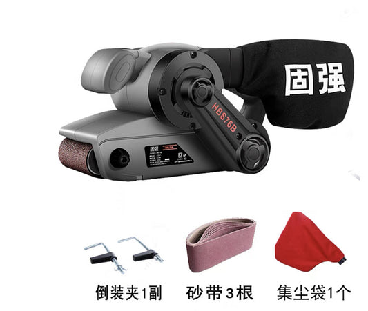 ya 17 220V Electric Belt Sander Polishing Machine Power Tool 76x533MM 810W