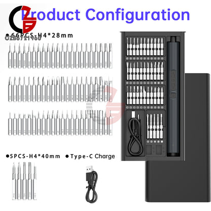 ya 26 75in1 Electric Screwdriver Magnetic hargeable Pision Screwdriver Set