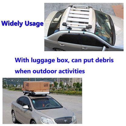 ya 5 8.7 Car Roof Rack Cross Bar Top Luggage Rack Carrier 2Pcs for Toyota Prius SY