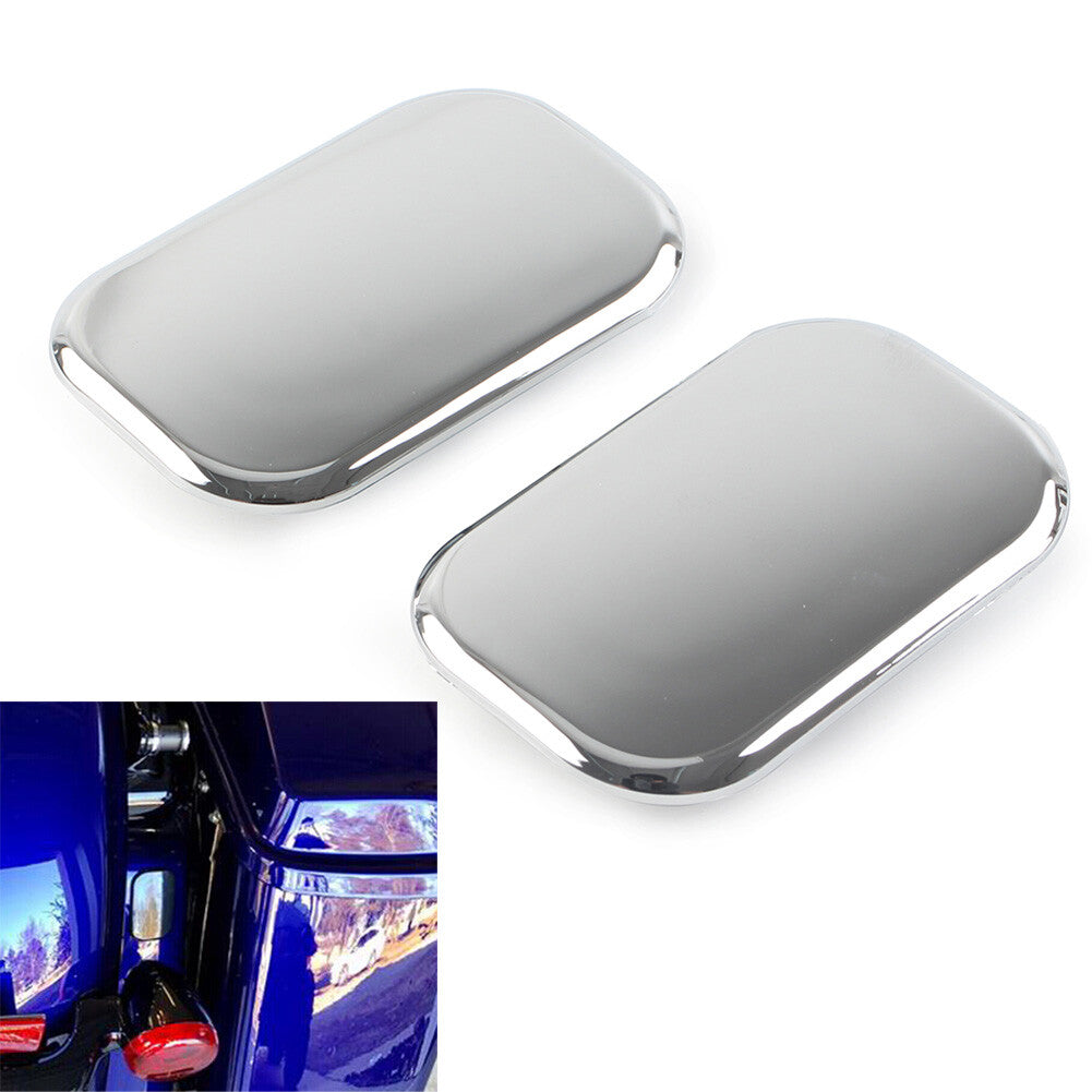 ya 5 8.7 Antenna Hole Plug Filler Cover for Harley Road Street Glide King FLHR Chrome
