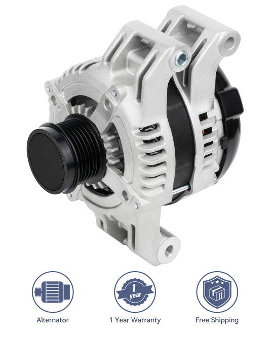 ya 27 7.2 New Silver Alternator AND0578 Fit for 2011-2018 for Jeep Grand Cherokee 36L V6