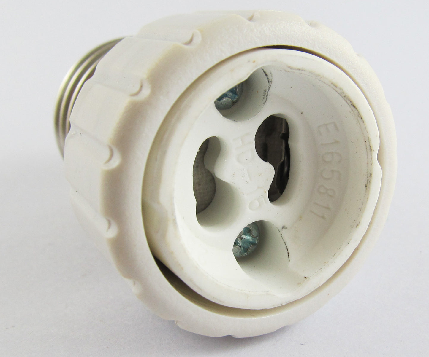 ya 14 100x E27 Male to GU10 Female Socket Base LED Halogen CFL Light Bulb Lamp Adapter