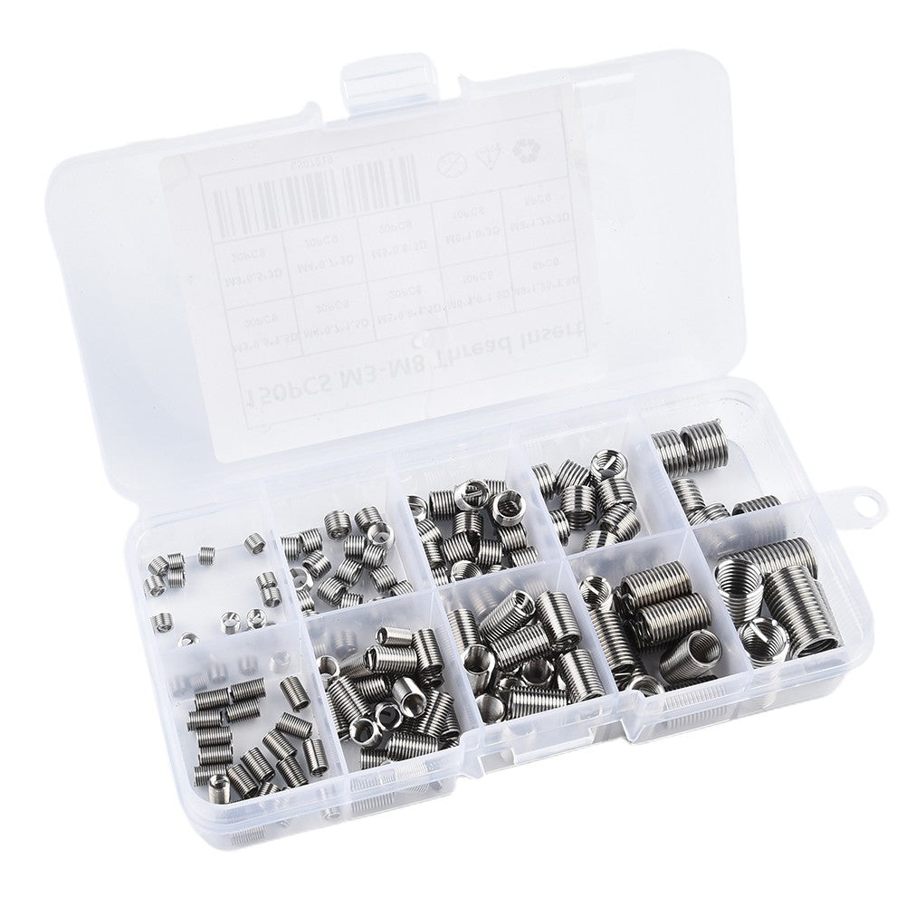 ya 5 8.7 150pcs Threaded Inserts 304 Stainless Steel Helicoil Material