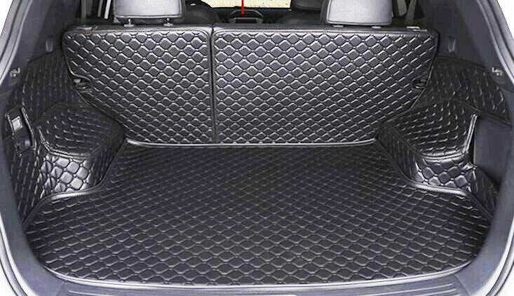 ya 7 6.10.3 Leather Boot Cargo Liner Tray Rear Trunk Floor Mat for Suzuki Vitara 2015-2021