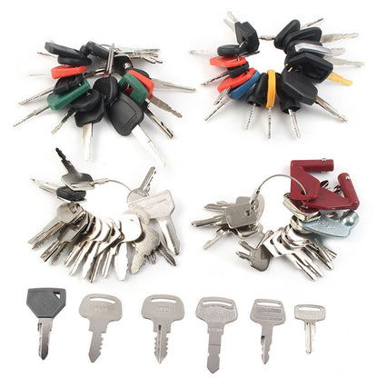 ya 5 8.7 Heavy Equipment Construction Ignition Keys Set Fit Komatsu For Case For Bobcat