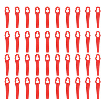 ya 17  40pcs Plastic Blade Set Replacement Blade For Cordless Grass Trimmer Strim