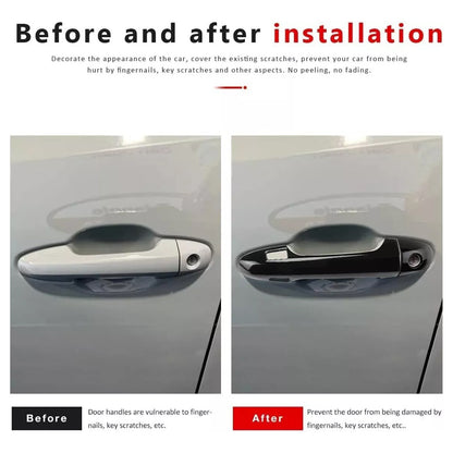 ya 5 8.7 for Toyota Tacoma 2016 - 2021 Vehicle Side for Smart Key Door Handle Cover Replacement 