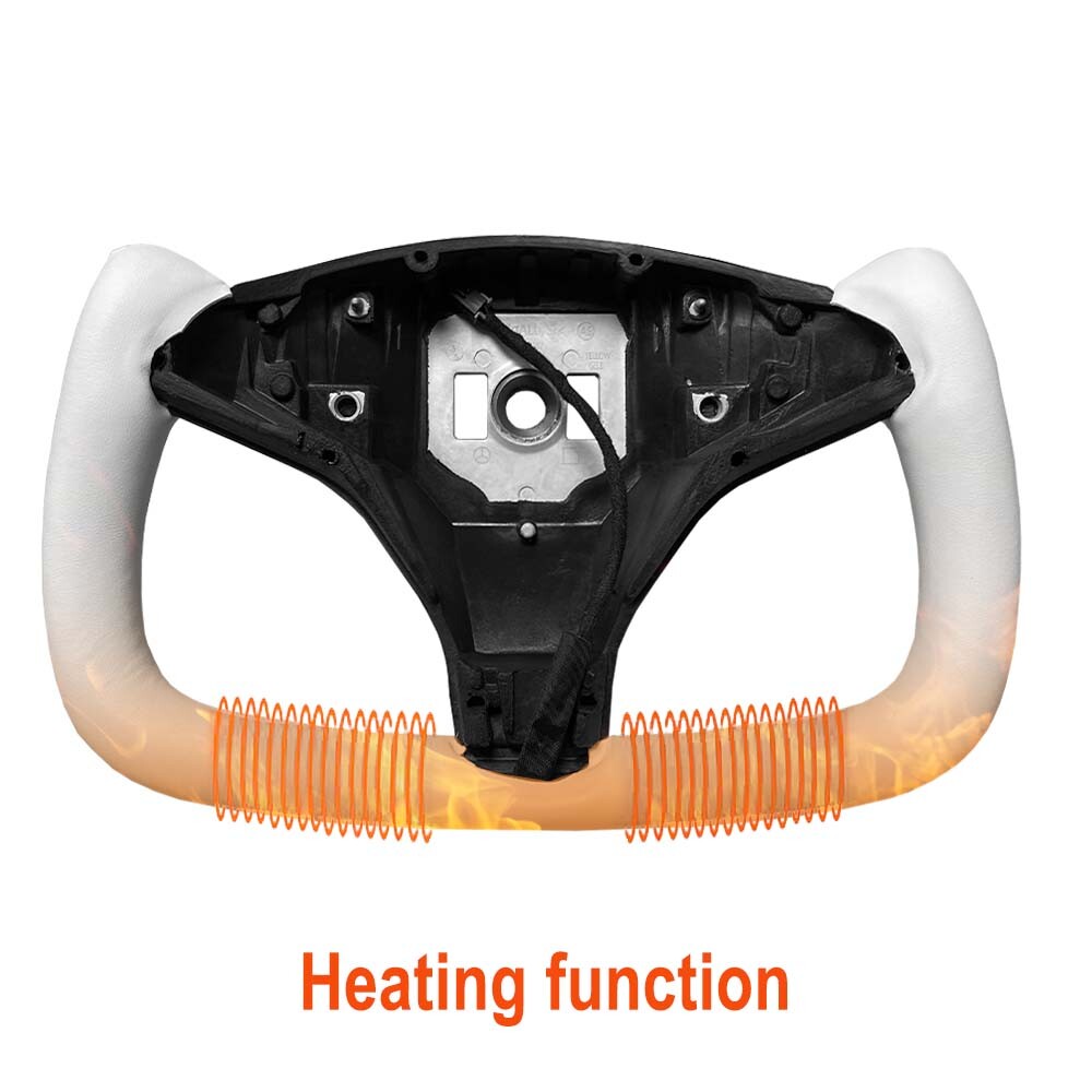ya 11 10.28 Steering Wheel Carbon Fiber For Model X/S 2014-2023 Heated Leather n