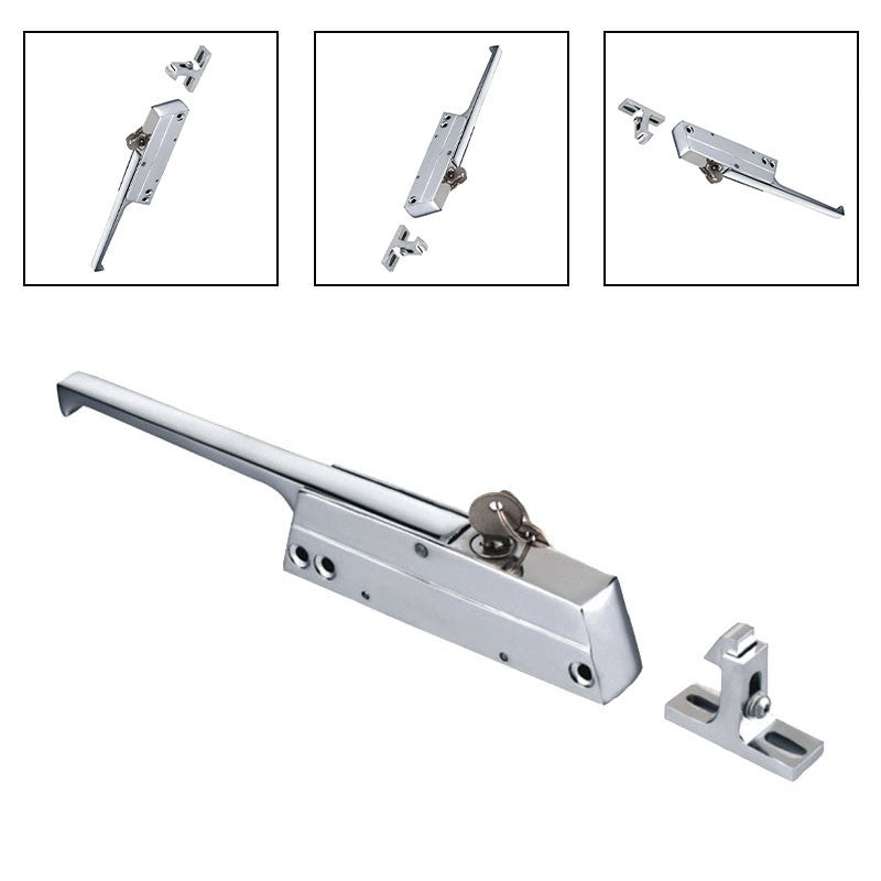 ya 26 Zinc Alloy Reigerator Door Handle Adjustable for Easy Opening and Closing