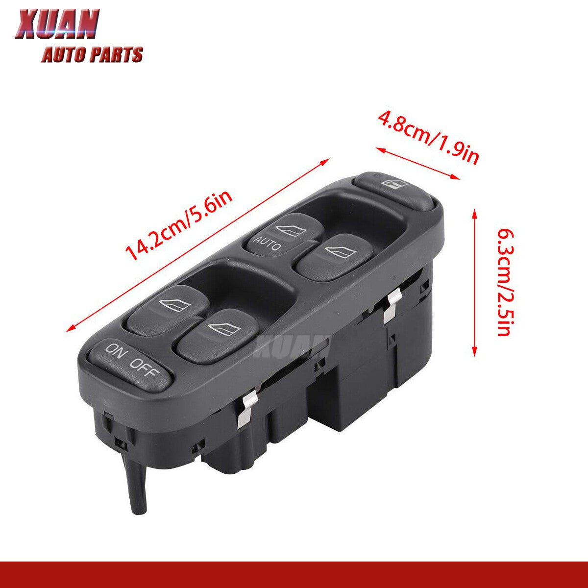 ya 1 8.5.4 Electric window switch main switch left front for Volvo V70 S70 C70 8638452
