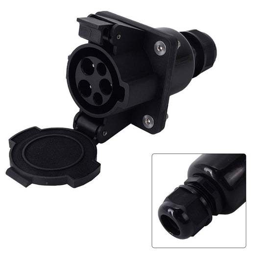 ya 2 7.15 Sturdy And J1772 Charging Inlet Socket 32 AMP For Electric Cars