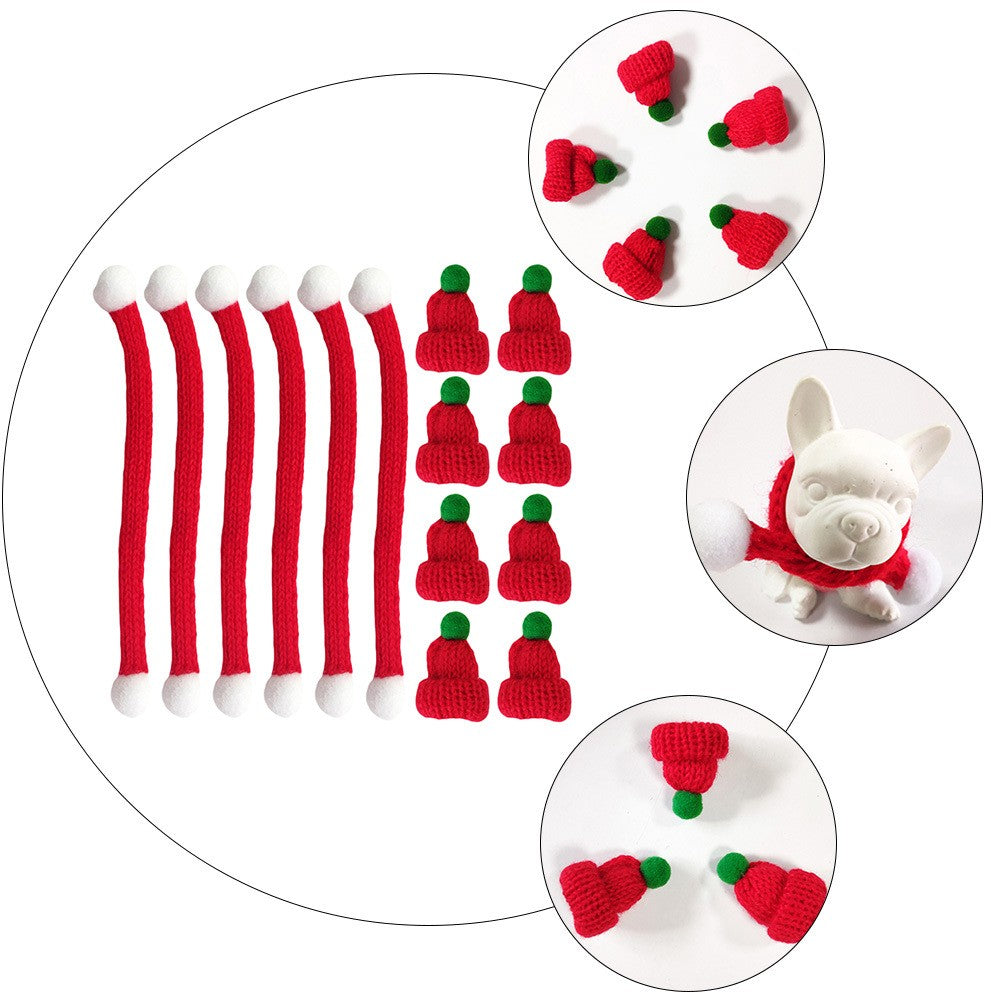 ya 25 20 Pcs ature Doll Berets Hat Hats Scarfs Knitted and Scarves
