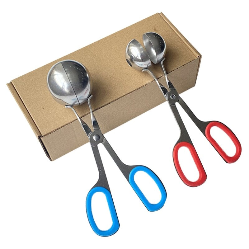 ya 26 Pack of 2 Meatball Molder Baller with Detachable Handle Metal Kitchenwares