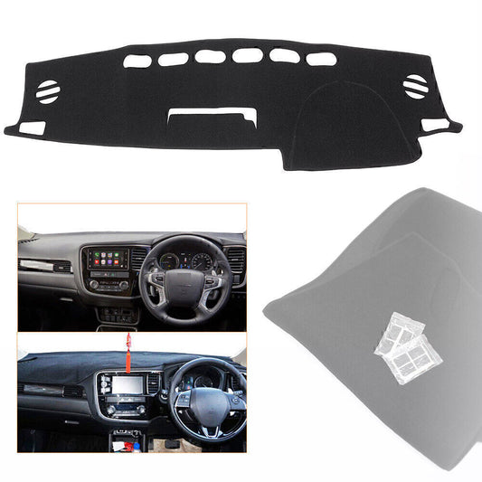 ya 9 6.5 Dash Cover Mat Dashboard Pad Interior Dashmat fit for Mitsubishi Outlander 2015-2018