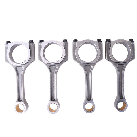 ya 3 6.25.2 4-Pack Connecting Rod and Piston Kit for Hyundai Sonata Sorrento Optima 2.4L