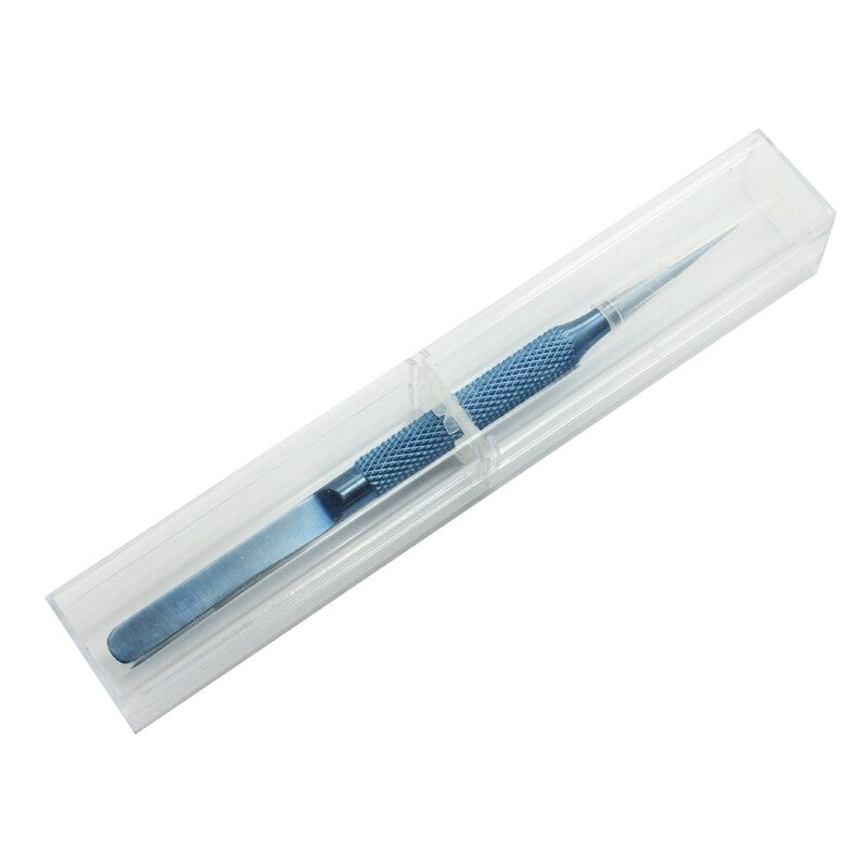 ya 14 for Alloy Tweezers Fingerprint Tweezers Non-magnetic Tweezers