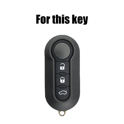 ya 5 8.7 for Fiat 500 Ducato Doblo Punto 3 Button Remote Key Fob Repair Cover Case Shell