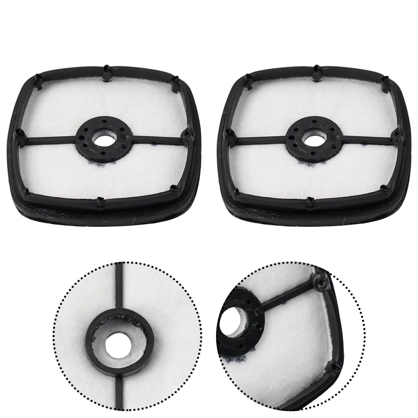 ya 17 Premium Air Cleaner Set for SRM210 SRM225 HC150 Trimmer Blower (2 Pieces)