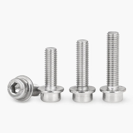 Hex Socket Head Cap Screws; Cap Screws With Flange; 304 Stainless Steel M5-m12