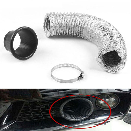 ya 1 8.5.1 Turbine intake pipe turbine intake funnel kit car modified front bumper 