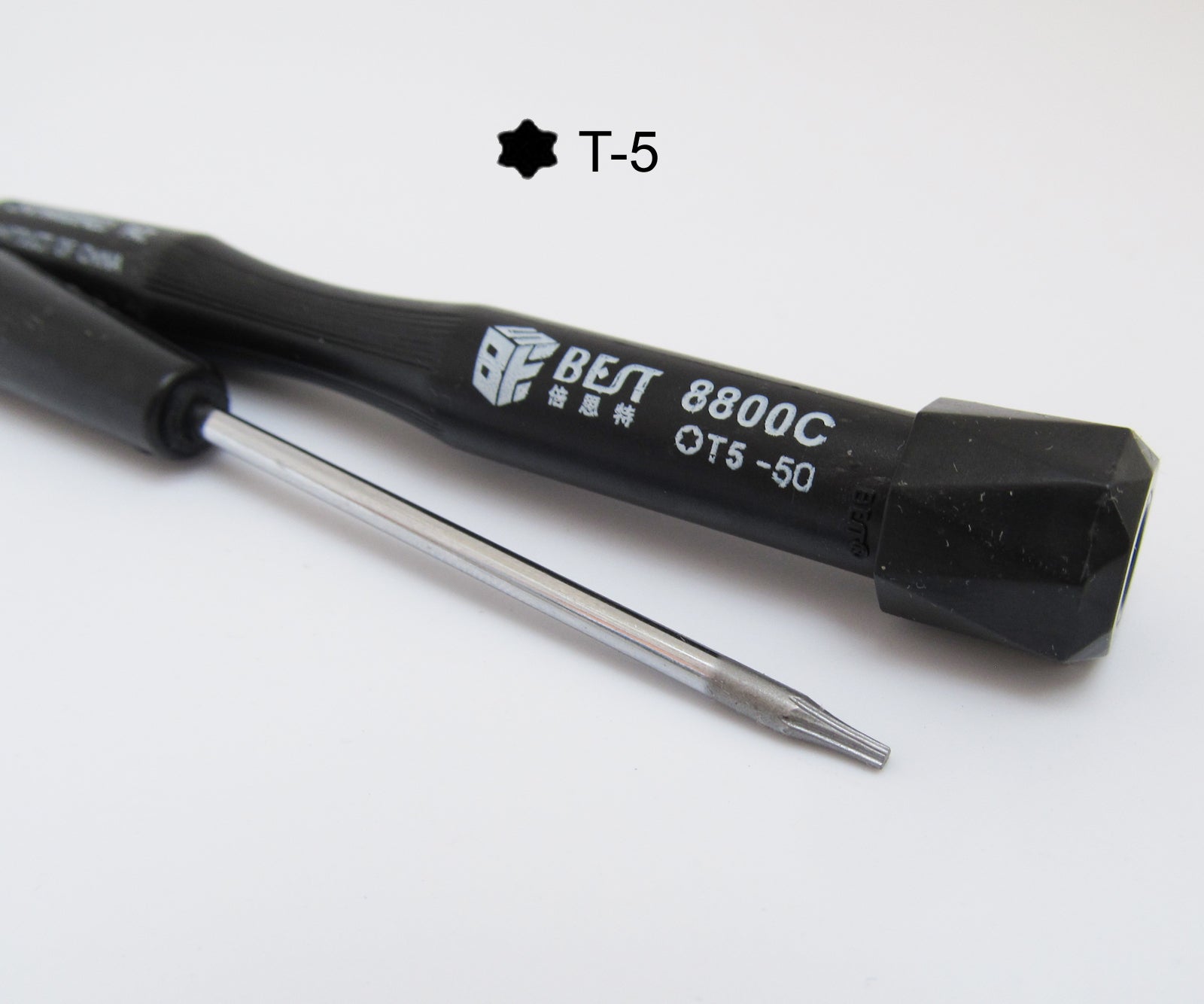 ya 26 1pc BEST 8800C-50 T5 Torx Pision Screwdriver Repair Fixing Open Tool