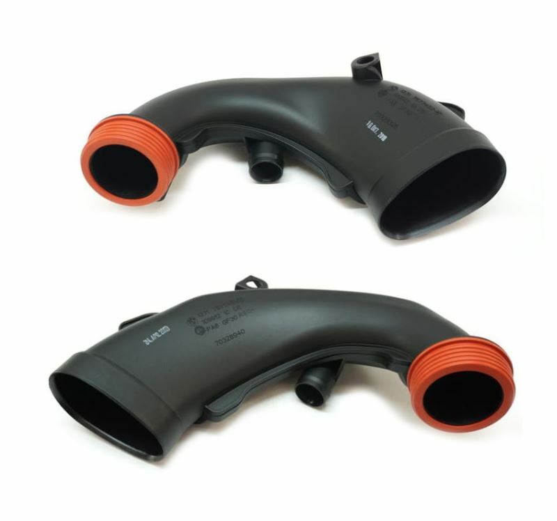 ya 5 8.7 1 Pair New Engine Air Intake Hoses for BMW E70 E71 F02 F06 F07 F12