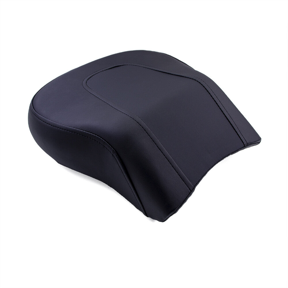 ya 5 8.7 Motorcycle Black Rear Pillion Passenger for Seat for Harley FLSTF Fat Boy 2008-2014