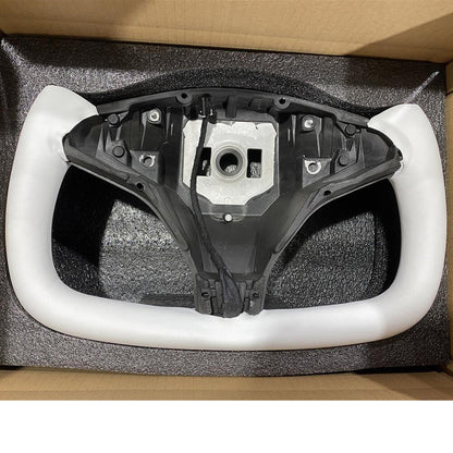 ya 11 10.28 Steering Wheel Carbon Fiber For Model X/S 2014-2023 Heated Leather n