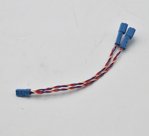 ya 5 8.7 2x Door SPEAKER Tweeter ADAPTER PLUGS CABLE Y splitter for BMW E90 E60 F30 F20