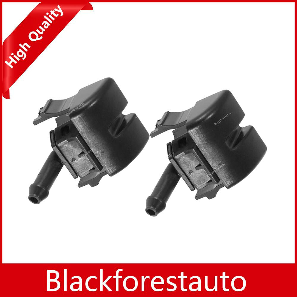 ya 13 2X Front Windshield Washer Nozzles Spray Jet Fit for BMW 3 Serie E46 61668374368