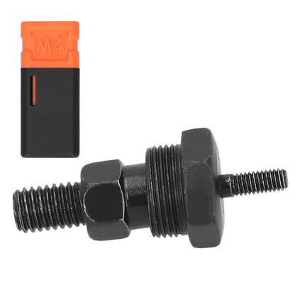 ya 14 Rivet Nut Head Manual Riveter Tip Alloy Steel Threaded Mandrel Tool M4 New