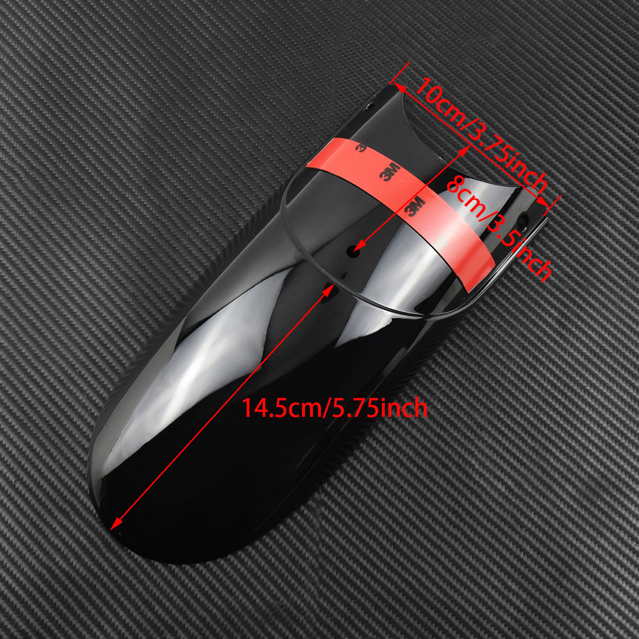 ya 5 8.7 10cm Front Fender Extender Fit for Harley Sportster 883 1200 Dyna Softail V-Rod