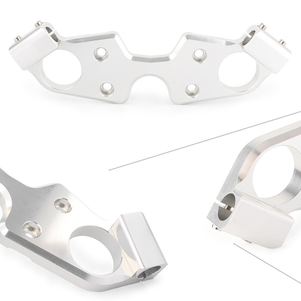 ya 5 8.7 Silver Triple Tree Front End Top Clamp for Suzuki HAYABUSA GSXR1300 2008 - 2019