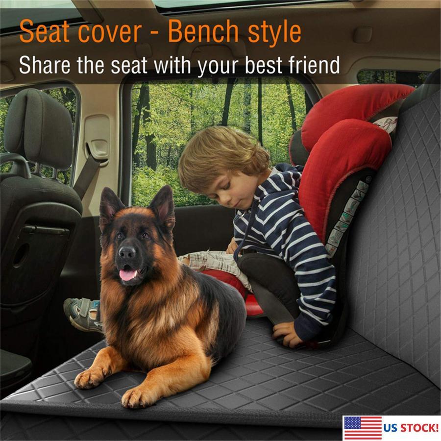 ya 12 5.22 Black Car Rear for Seat Cover Dog Carrier Mat Hammock Cushion Protector Foldable Mat