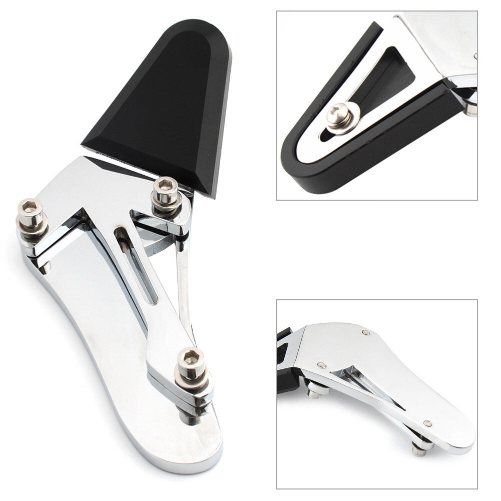 ya 4 6.17 Kickstand Foot Side Stand Extension Support Pad for BMW R18 Classic 719 Chrome