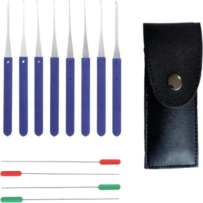 ya 14 Stainless Steel 12 Piece Extractor Set for Removing Broken or Jammed Keys
