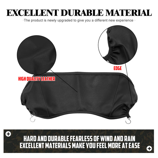 ya 7 6.11 Black Fuel Tank Bra Protector Shield for Harley Electra Road Trike Glide 97-2022