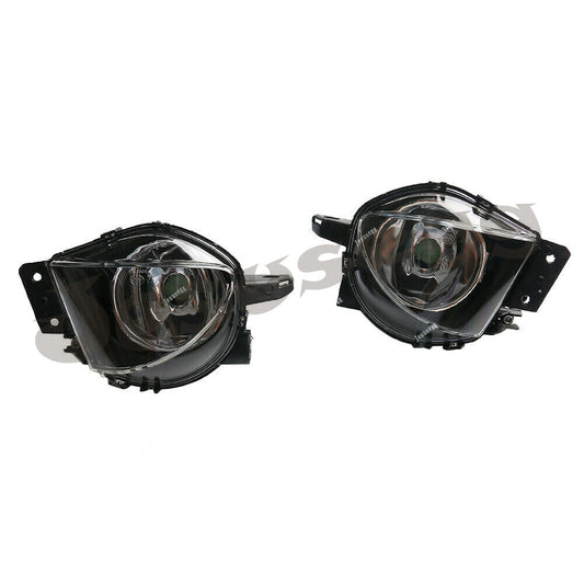 ya 13 5.27.2 Set of 2 Left + Right Side Front Clear Fog Light Lamp Assembly for BMW 3 Series