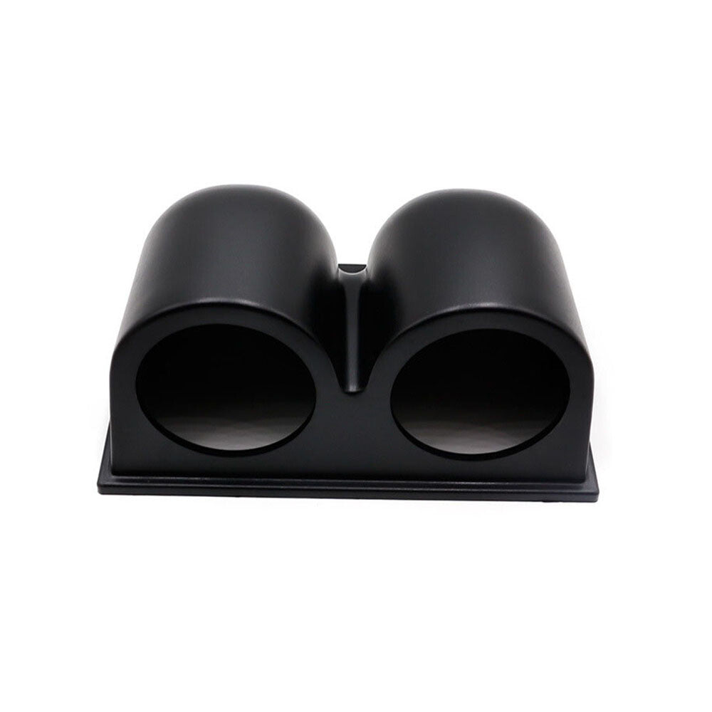ya 5 8.7 2 52mm Universal Black 2 Dual Hole Dash Gauge Pod Car Meter Mount Holder Cup
