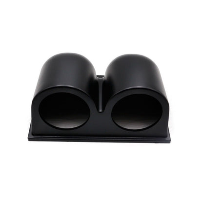 ya 5 8.7 2 52mm Universal Black 2 Dual Hole Dash Gauge Pod Car Meter Mount Holder Cup