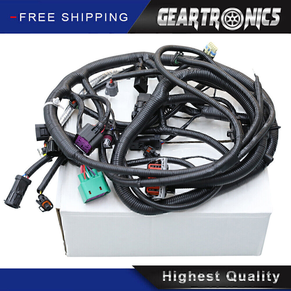 ya 1 7.3 3C3Z12B637BA Engine Wiring Harness 2003 &2004 for Ford Super Duty F250 F350 6.0!